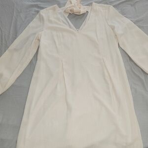 INC International Concepts Cream Midi Dress